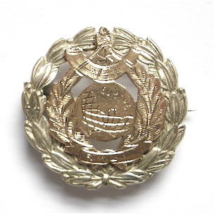 Royal Marine Light Infantry silver sweetheart brooch