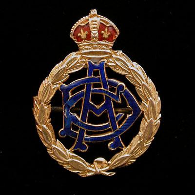 WW1 Army Dental Corps gold regimental sweetheart brooch