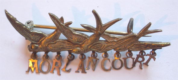 WW1 Battle of Morlancourt France 1918 sweetheart brooch