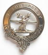 Scottish Clan Fraser Lovat Scouts 1985 hallmarked silver brooch