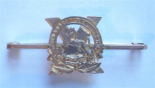 WW1 The King's Liverpool Regiment gold sweetheart brooch