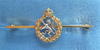Womens Royal Army Corps gold brooch by Garrard