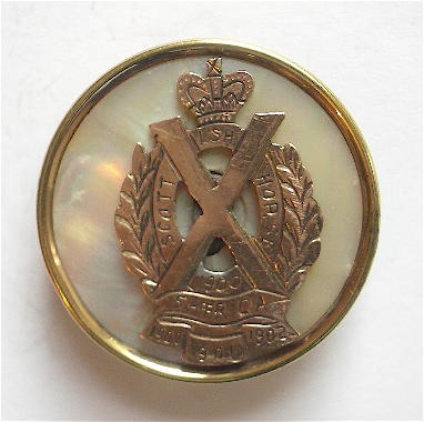 WW1 Scottish Horse Yeomanry sweetheart brooch