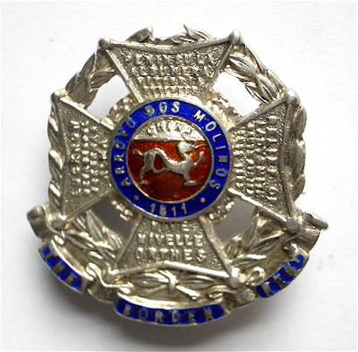 Border Regiment silver regimental sweetheart brooch