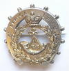 Rifle Brigade 1902 silver horseshoe regimental sweetheart brooch