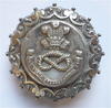 North Staffordshire Regiment 1893 hallmarked silver sweetheart brooch