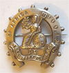 Norfolk Regiment 1911 silver horseshoe sweetheart brooch