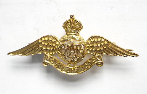 Royal Air Force RAF sweetheart brooch circa 1918