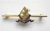 West Riding Regiment 1950 gold sweetheart brooch