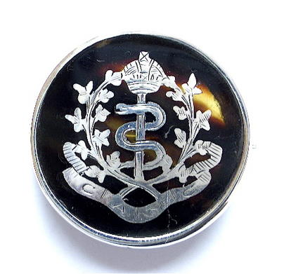 Canadian Army Medical Corps 1915 silver sweetheart brooch