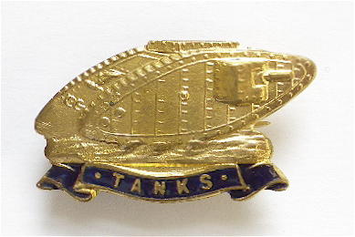 WW1 Tank Corps sweetheart brooch