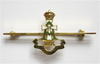 Yorkshire Regiment gold and enamel regimental sweetheart brooch