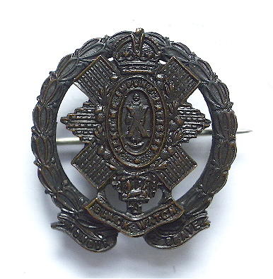 Black Watch Honour The Brave sweetheart brooch 