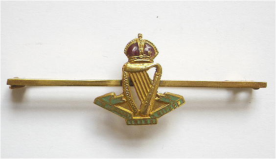 18th County of London Bn London Irish Rifles sweetheart brooch