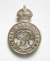 Royal Horse Guards silver regimental sweetheart brooch