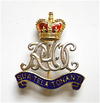 Royal Army Ordnance Corps 1956 gold regimental brooch by Garrard