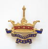 Royal Naval Division Anson Battalion RND sweetheart brooch