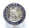 Warwickshire Yeomanry OCA old comrades association lapel badge