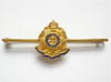 10th County of London Battalion gilt and enamel sweetheart brooch