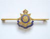 23rd County of London Battalion gilt and enamel sweetheart brooch