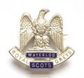 2nd Dragoons Royal Scots Greys silver regimental sweetheart brooch
