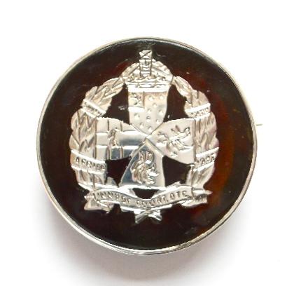 Inns of Court OTC 1918 hallmarked silver sweetheart brooch