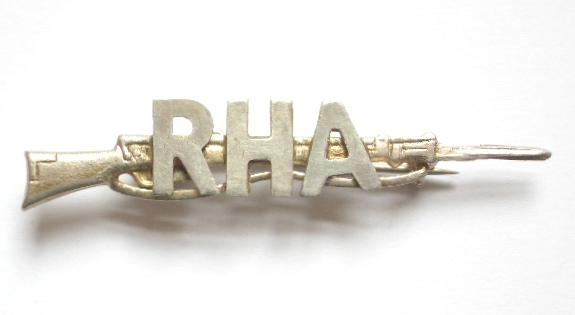 Royal Horse Artillery rifle sweetheart brooch