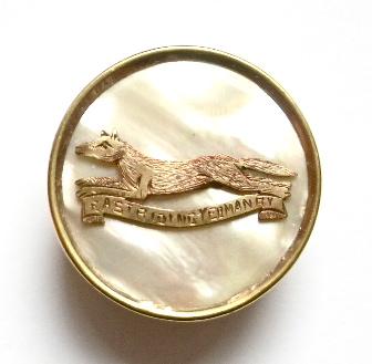 East Riding of Yorkshire Yeomanry sweetheart brooch slim fox 