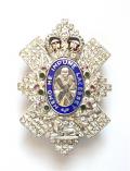 Black Watch Royal Highlanders diamante regimental brooch by Ciro