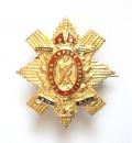 9th Glasgow Highlanders Battalion HLI gold and enamel sweetheart brooch