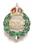2nd Dragoon Guards Queen's Bays 1908 silver regimental brooch