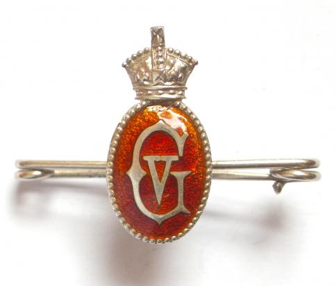 Royal Navy Ship HMS King George V sweetheart brooch