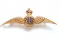 Royal Australian Air Force gilt and enamel RAAF sweetheart brooch