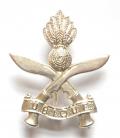 Queen's Gurkha Engineers silver regimental brooch by Garrard & Co