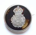 Queen's Own Yorkshire Dragoons 1915 silver sweetheart brooch