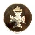 The King's Royal Rifle Corps 1917 silver KRRC sweetheart brooch