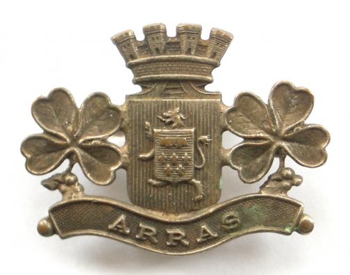 WW1 Battle of Arras 1917 France, Sweetheart Battle Brooch.