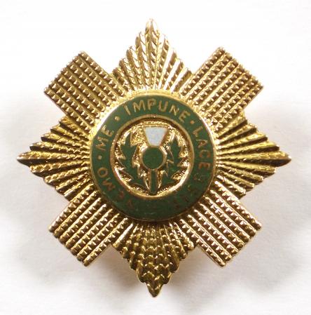 Scots Guards gold regimental sweetheart brooch