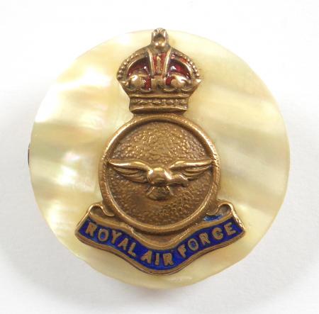 WW1 Royal Air Force Mother of Pearl RAF Sweetheart Brooch.