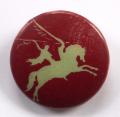 WW2 Parachute Regiment Airborne Pegasus Celluloid Tin Button Fundraising Badge.