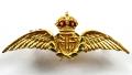 WW2 Royal Australian Air Force Pilot's Wing, Gilt & Enamel RAAF Sweetheart Brooch.