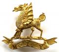 Montgomeryshire Imperial Yeomanry Pre-1908 Welsh Dragon MIY Sweetheart Brooch.