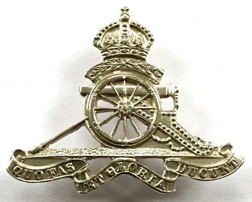 WW1 Territorial Gunner, Royal Artillery Silver RA Regimental Sweetheart Brooch.