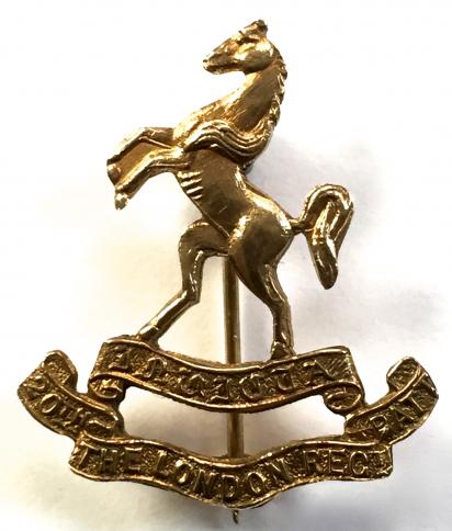 WW1 20th County of London Battalion, Blackheath & Woolwich Sweetheart Brooch.