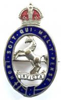 WW1 Royal East Kent Yeomanry (Duke of Connaught's Own) Sweetheart Brooch.