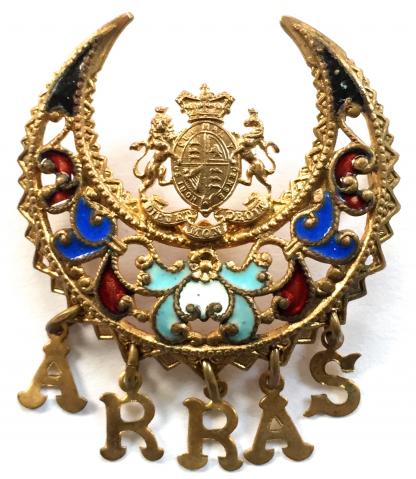 WW1 'Battle of Arras' French Sweetheart Brooch.