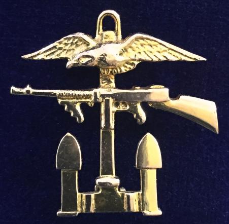 WW2 Combined Operations Gold Regimental Sweetheart Brooch.