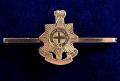 WW1 The Royal Sussex Regiment Gold Sweetheart Brooch.