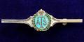 Auxiliary Territorial Service ATS silver sweetheart brooch