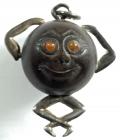WW1 Tommy Touch Wud Fumsup, Silver Lucky Charm Pendant.